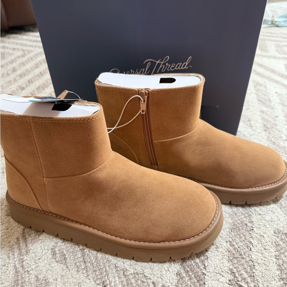 Universal Thread Camel Suede Boots